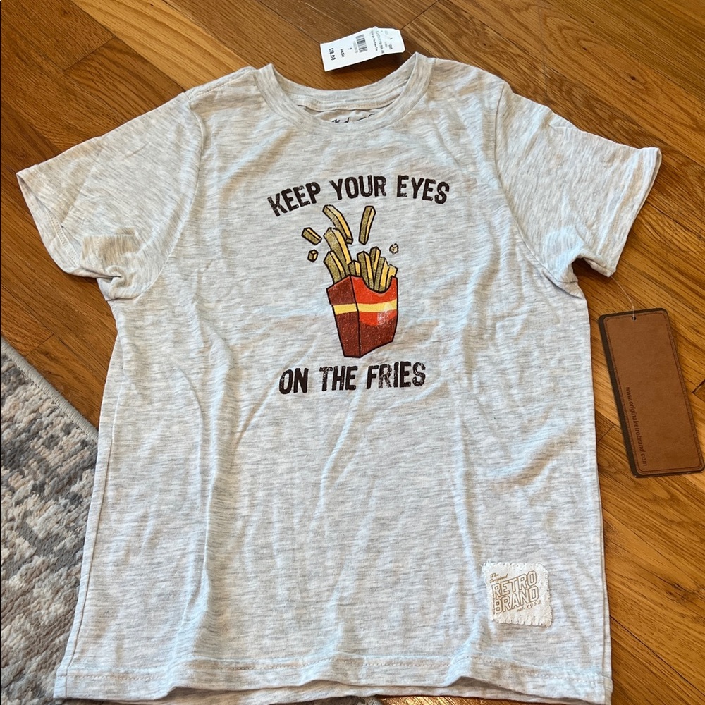 Kids Retro Brand Graphic Tee